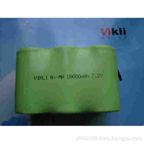 NiMH D 9Ah 7.2V Battery Pack